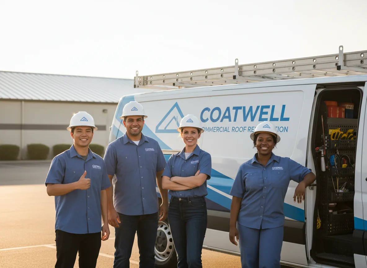 Commercial roof coating company in Abell, MD